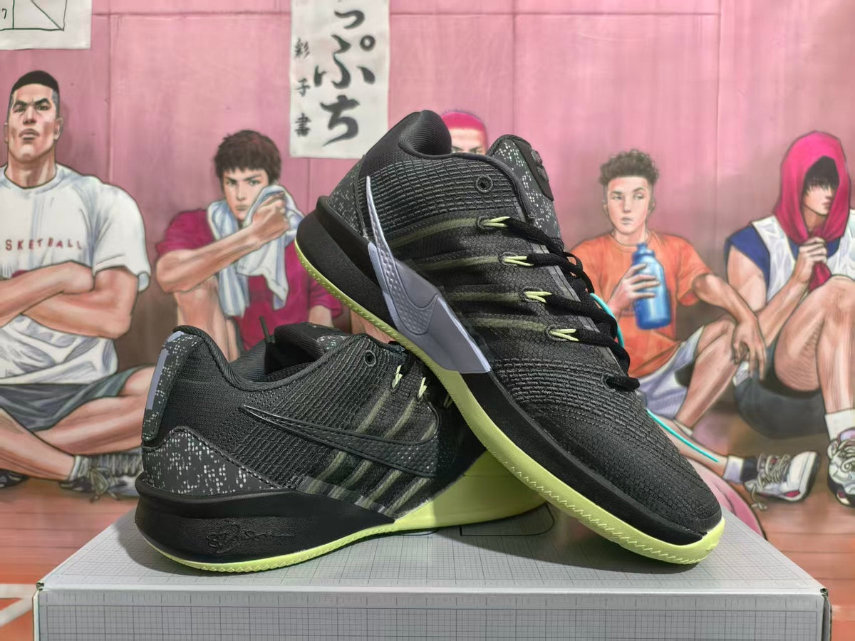 Nike Kobe 8 Basketball Shoes Black Volt Green