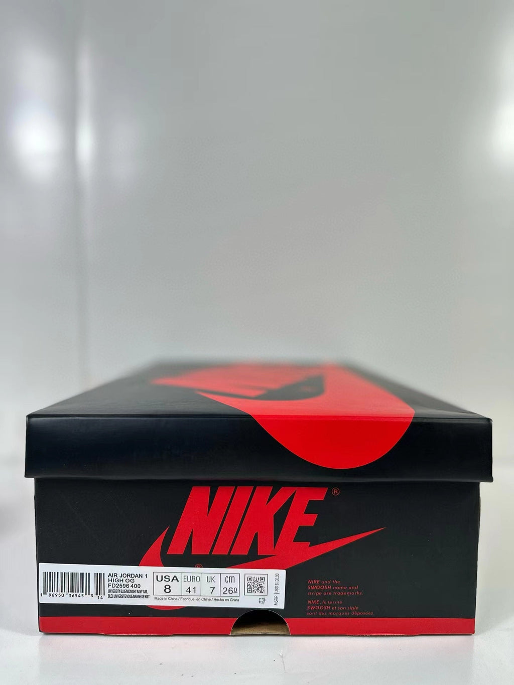 Air Jordan 1 High OG Blue and White Sneakers FD2596-400