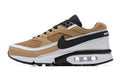 Nike Air Cushion Sneakers in Tan, Black and White