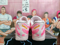 Nike Basketball Shoes Pink White Orange