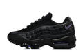 Nike Air Max 95 Black Sneakers with Purple Accents