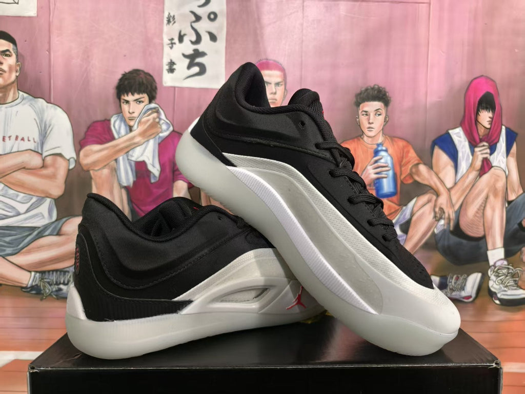 Jordan Black White Basketball Sneakers