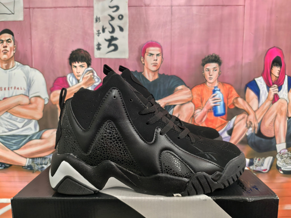 Reebok Black High-Top Basketball Sneakers