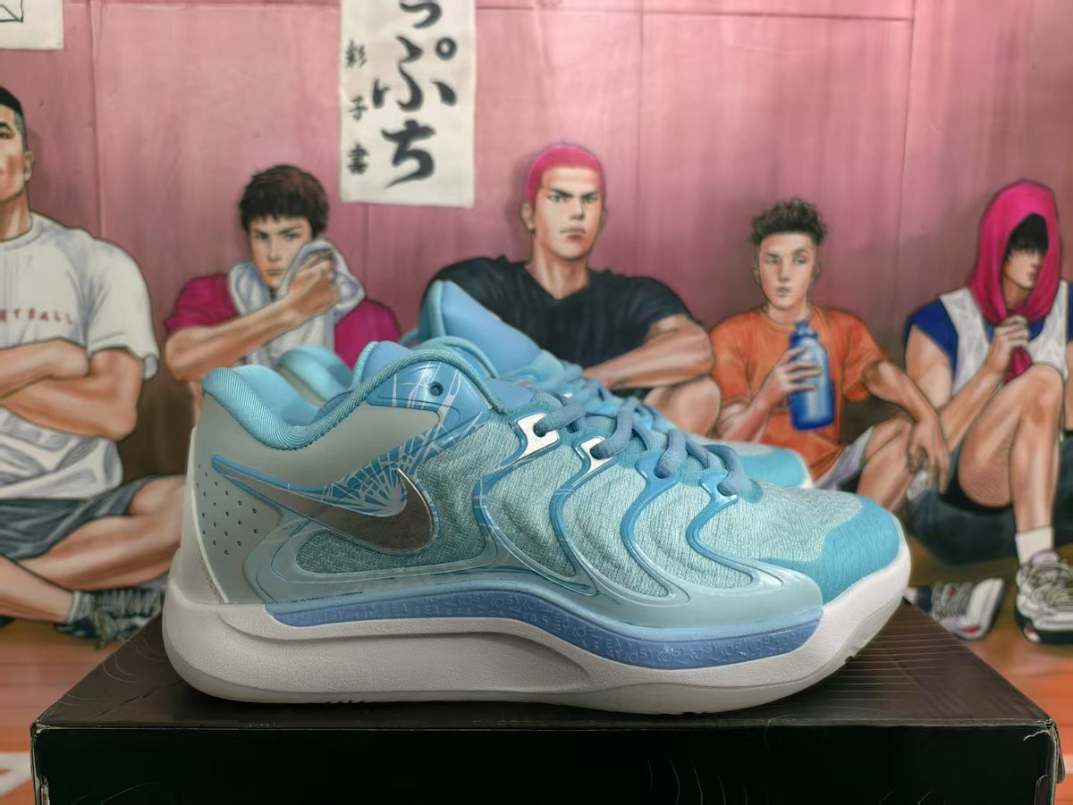 Nike Ice Blue Basketball Sneakers