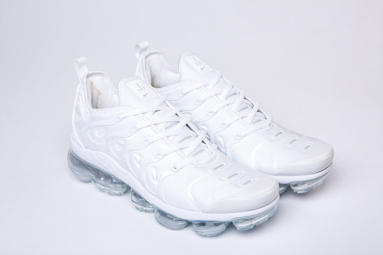 Nike TN-2 White Sneakers with Clear Cushioned Sole