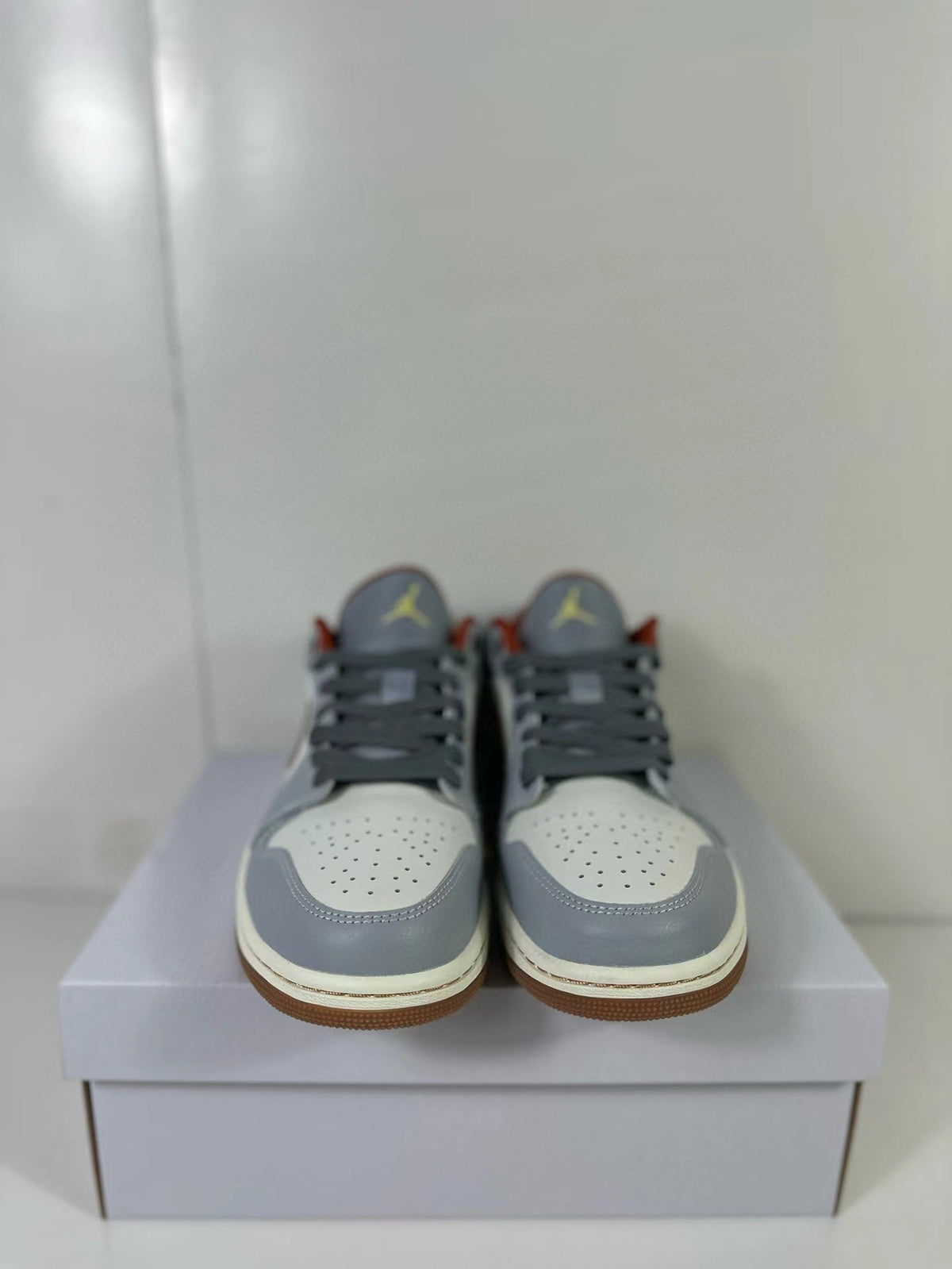 Jordan Air Jordan 1 Low Sneakers Blue Gray and Brown FZ5045-019