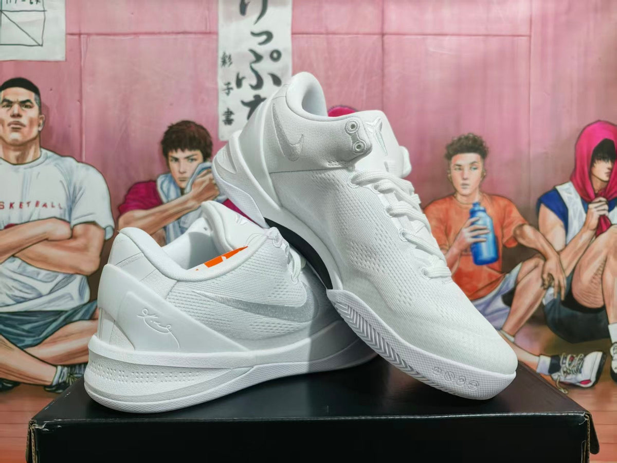 Nike White Basketball Sneakers