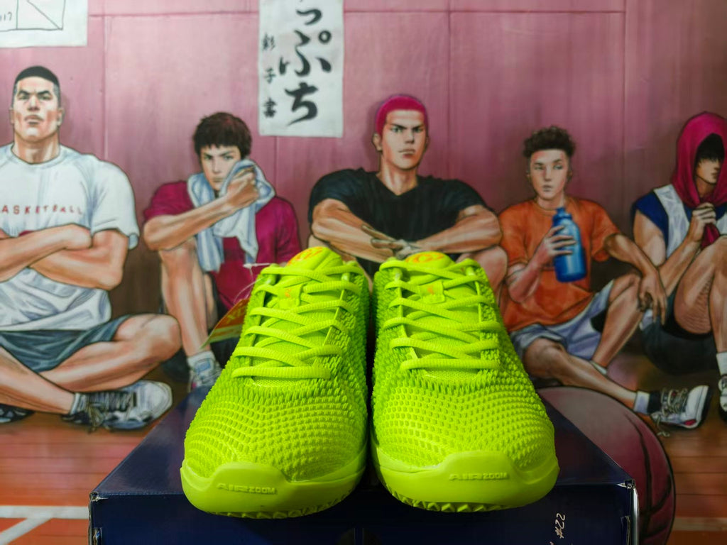 Nike Basketball Shoes in Volt Green