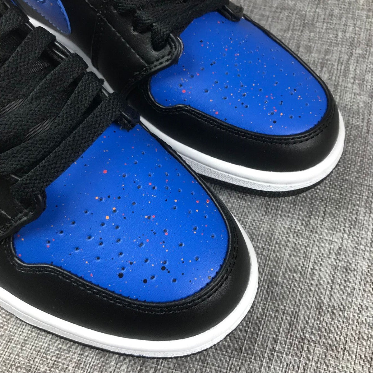 Jordan Air Jordan 1 Mid Black Game Royal Sneakers