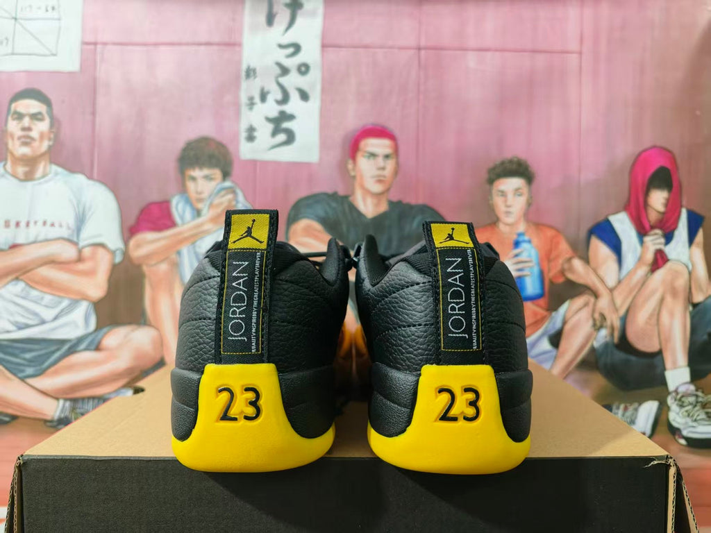 Jordan Jumpman Team 1 Black and Yellow Sneakers