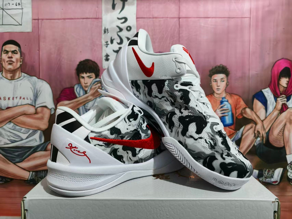 Nike Basketball Sneakers White Black Gray