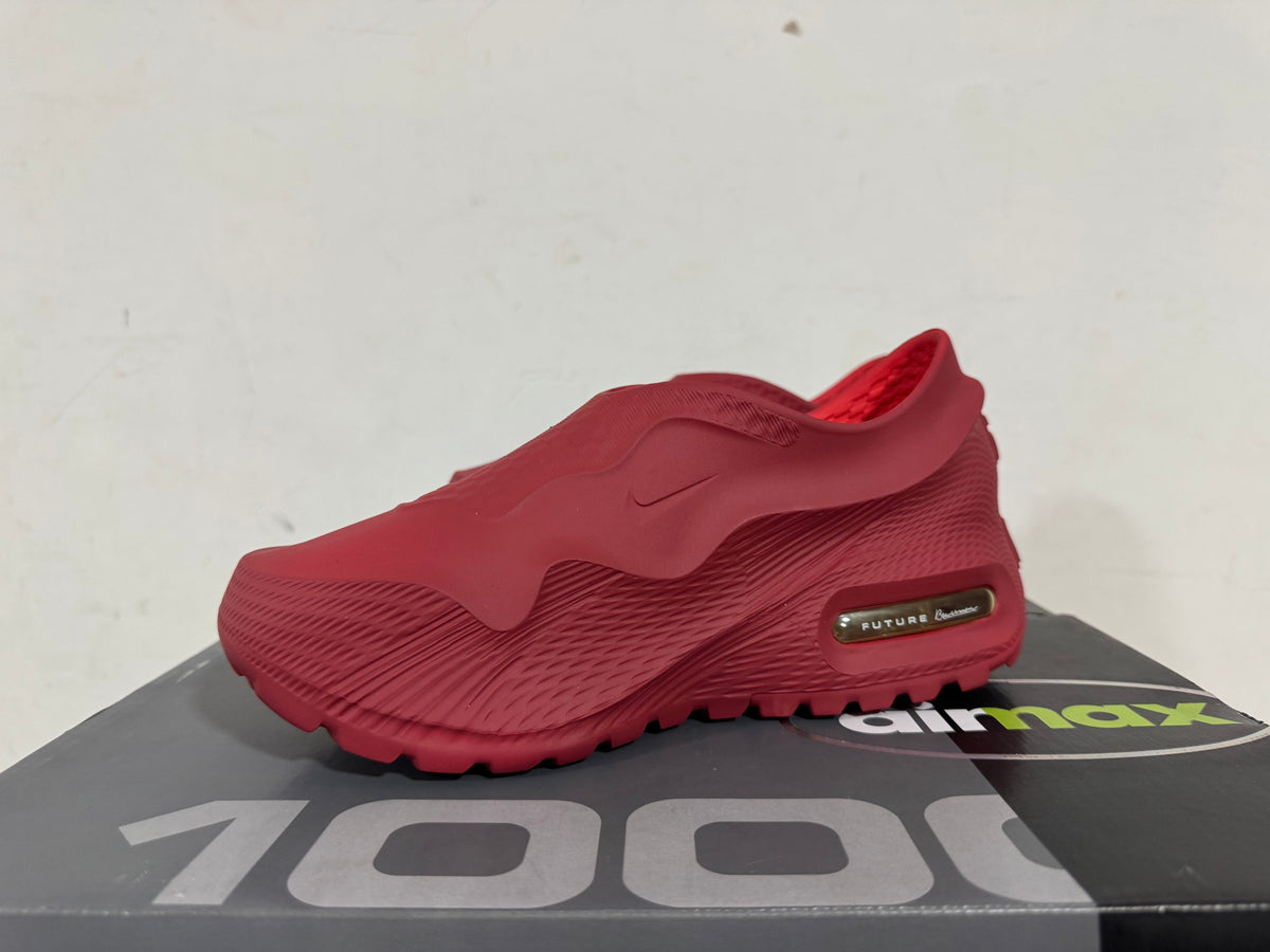 Nike Air Max 1000 Burgundy Slip-On Sneakers