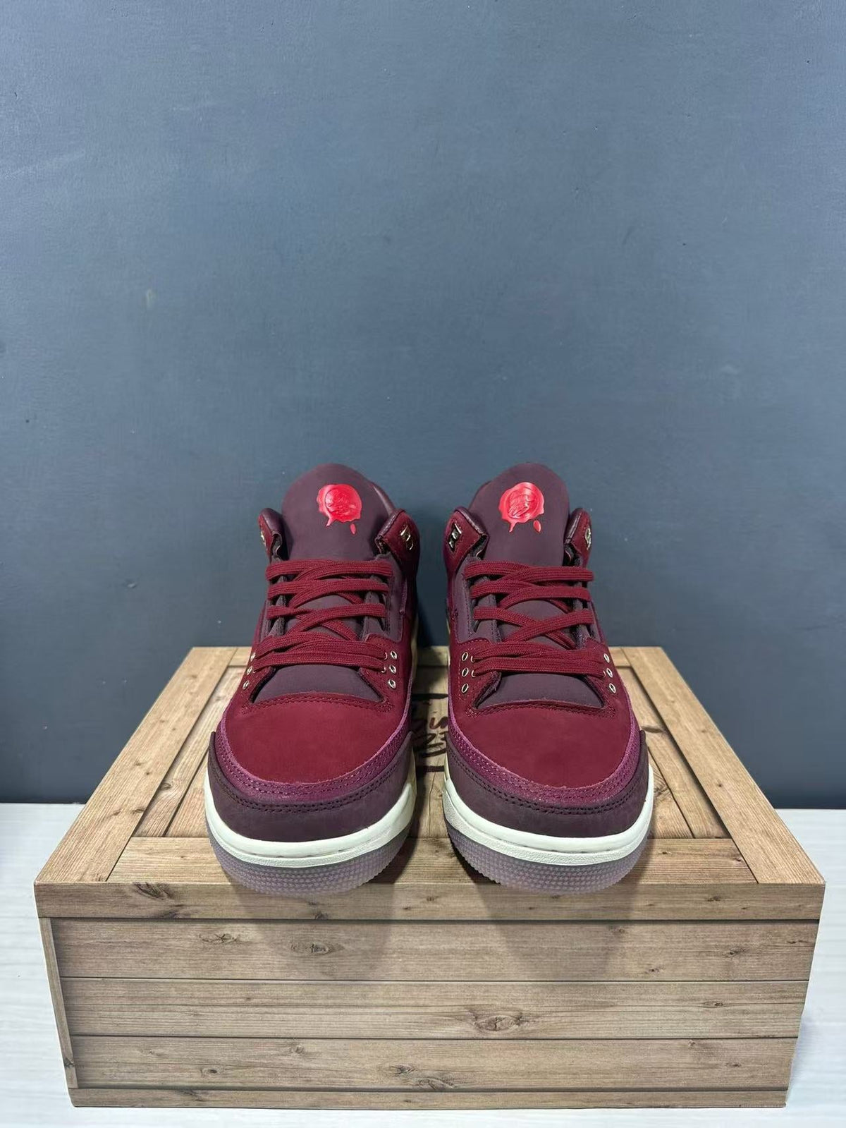 Jordan Air Jordan 3 OG Retro Sneakers Burgundy IO7744-600