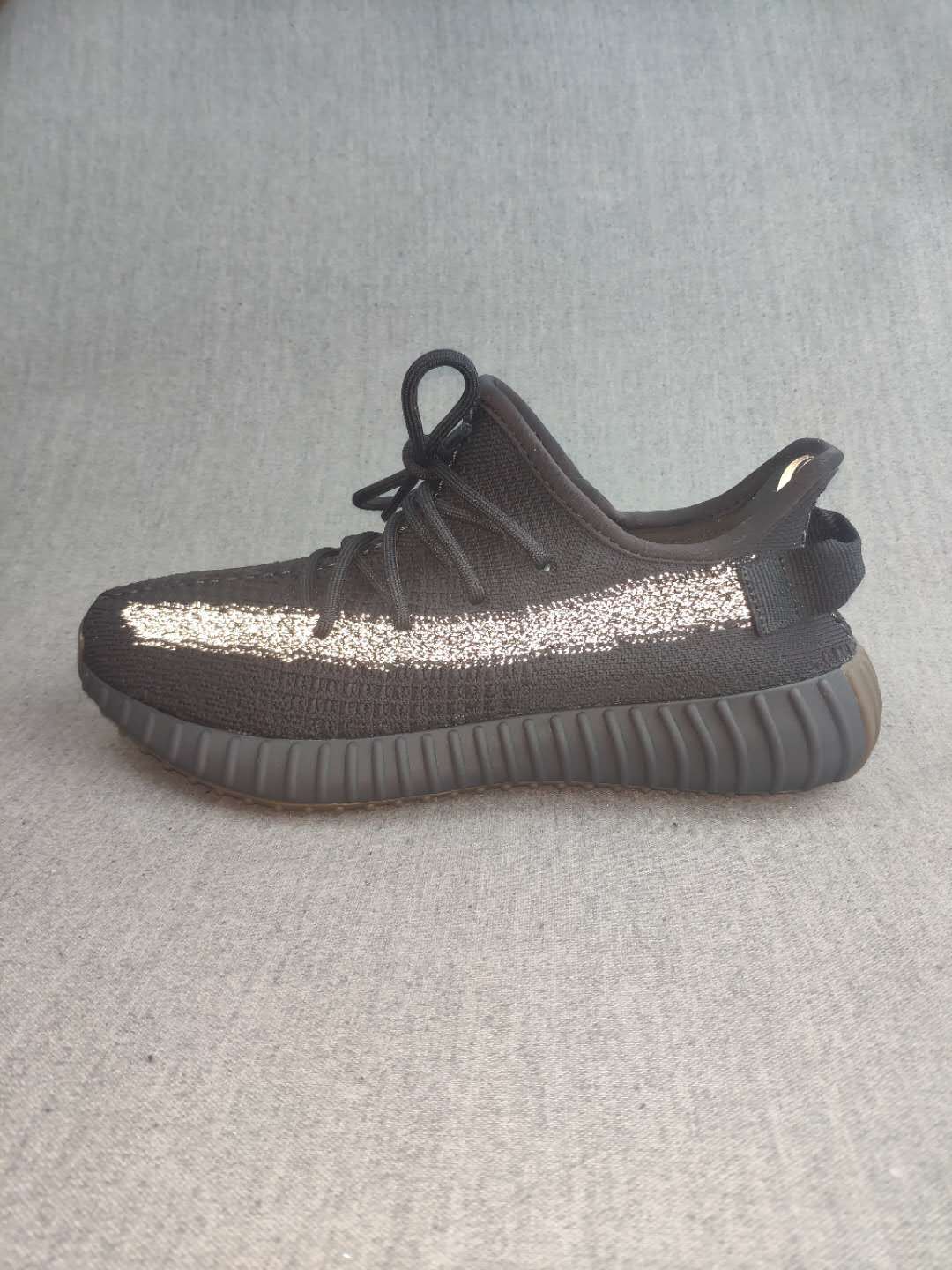 Yeezy 350 V2 Reflective Black Sneakers