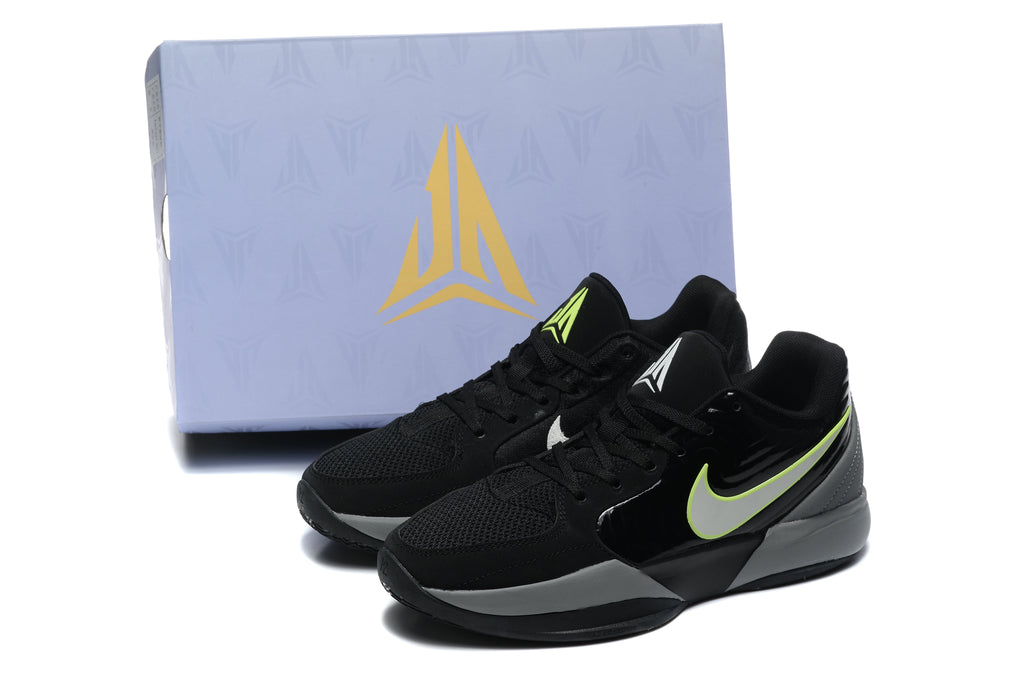 Jordan 883-10 Black and Yellow Basketball Sneakers