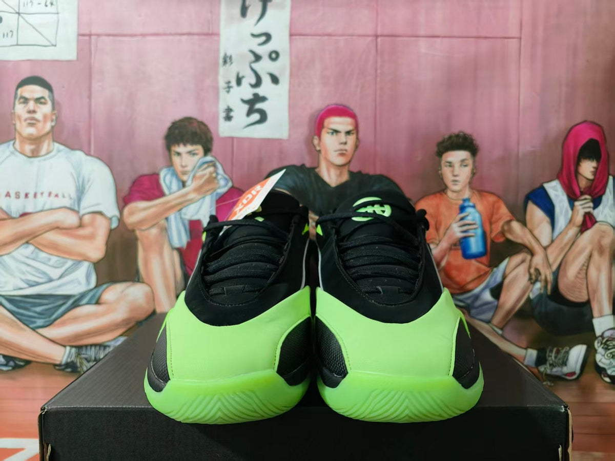 Jordan Luka 1 Basketball Shoes Black Green Pink