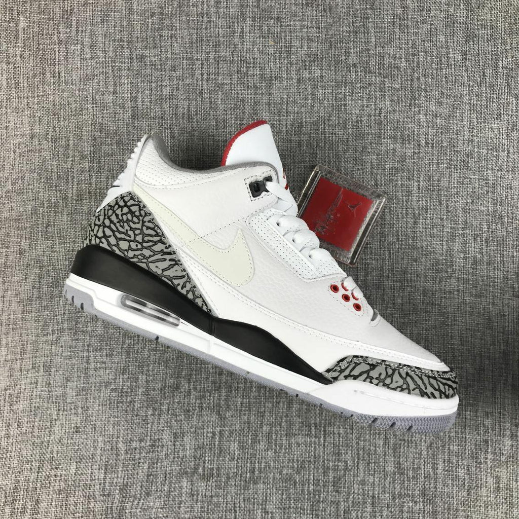 Jordan Air Jordan 3 White Cement White Sneakers
