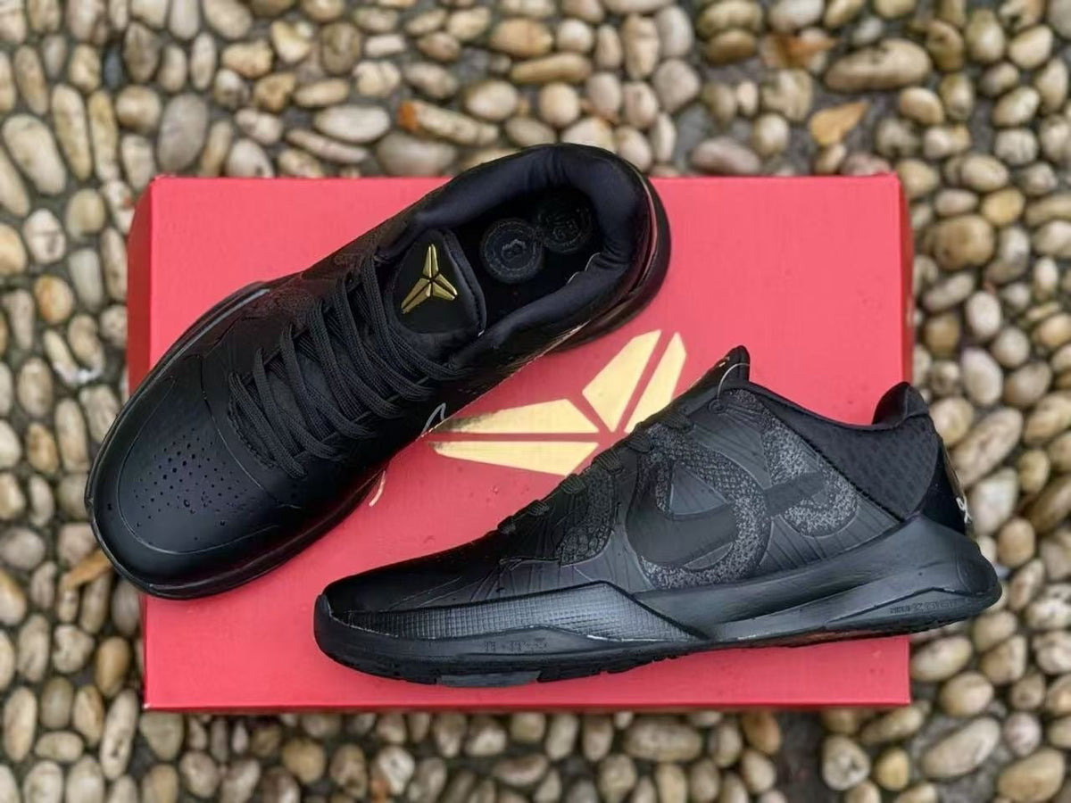 Nike Kobe 5 Chinese Year of the Snake Black Mamba Sneakers