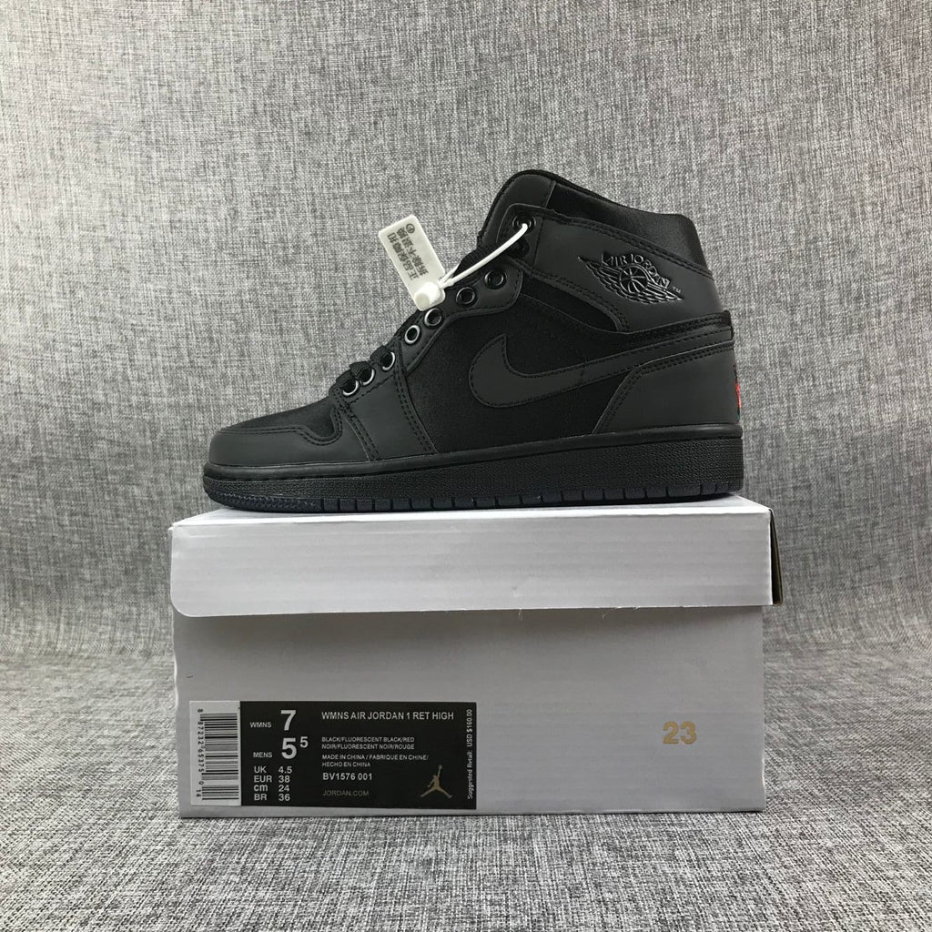 Jordan Air Jordan 1 High Black Rose Sneakers