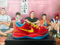 Nike Basketball Shoes Red Yellow Blue Year of the Horse