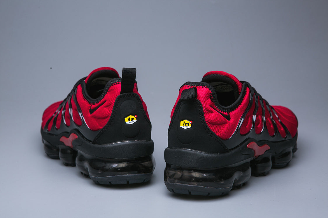 Nike Air Max Plus TN Red and Black Sneakers