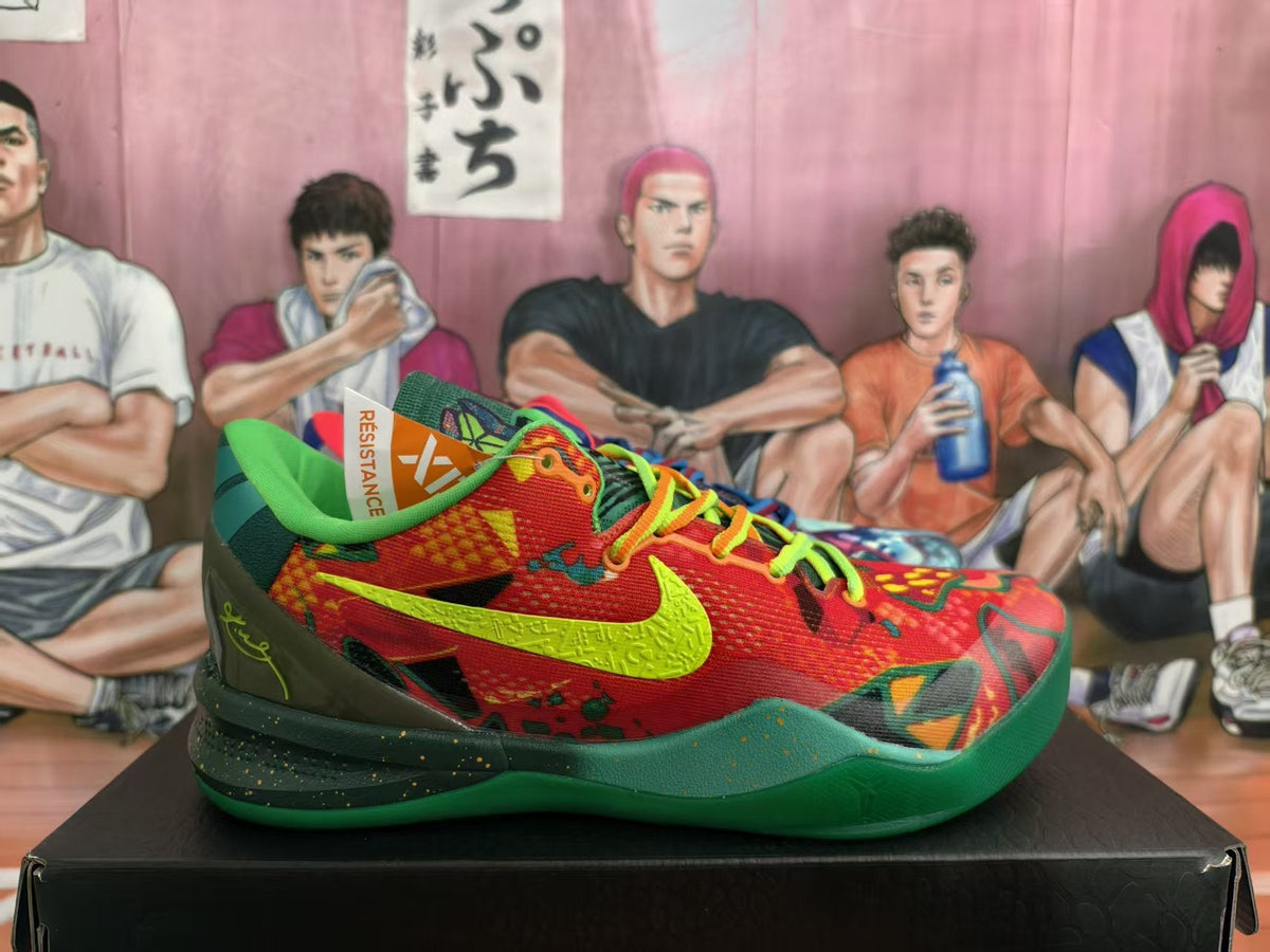 Nike Mismatched Colorway Basketball Sneakers