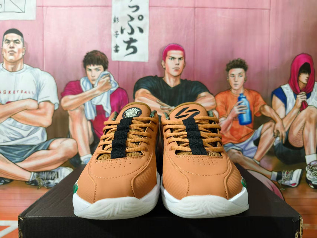 Jordan Luka 1 Basketball Shoes Brown and White