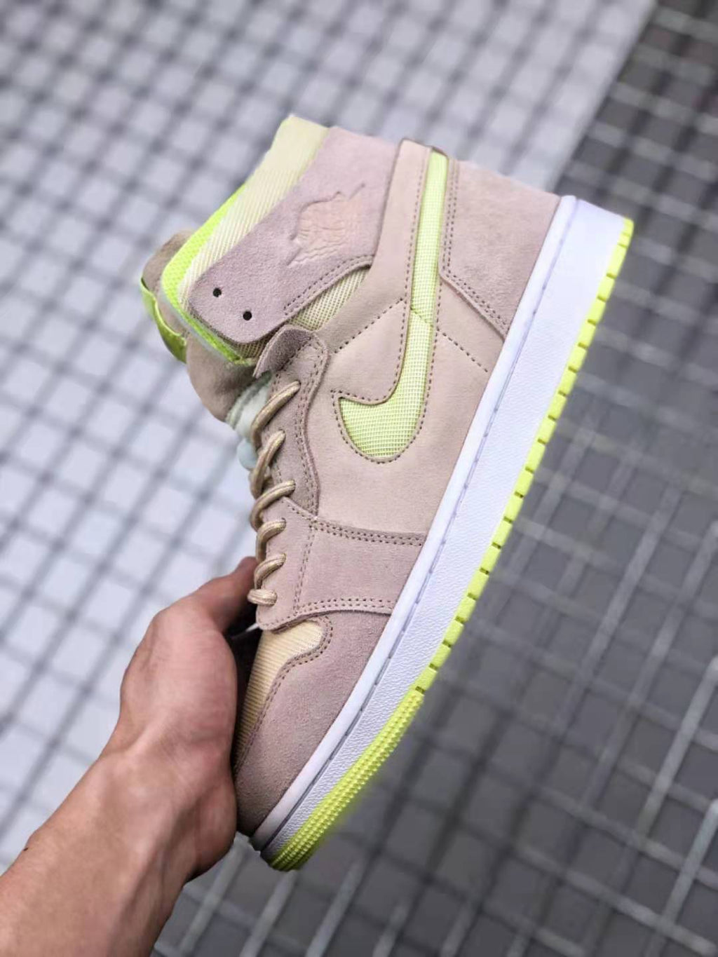 Nike Air Jordan 1 Zoom CMFT Lemon Twist CT0979-002 Sneakers