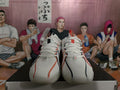 Nike Basketball Sneakers White Red Black