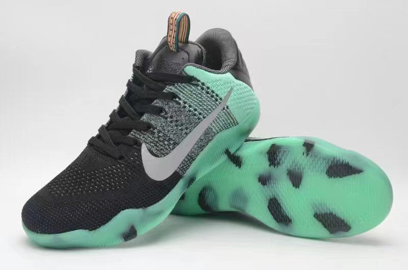 Nike Kobe 11 All-Star Basketball Shoes in Black and Mint