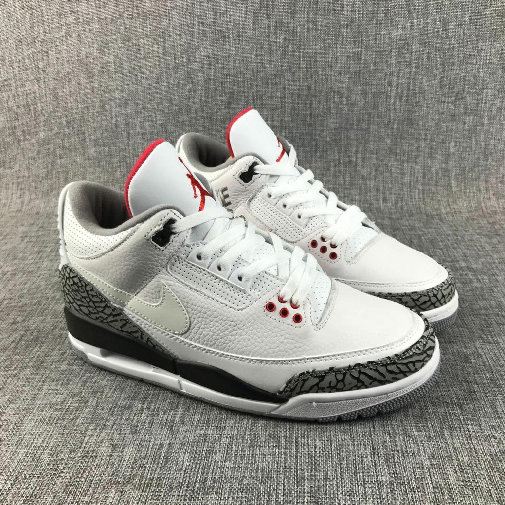 Jordan Air Jordan 3 White Cement White Sneakers