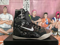 Nike Basketball Sneakers Black Multicolor