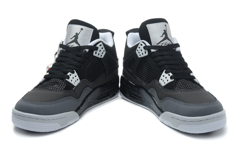 Jordan 4 Retro Oreo Black Grey White Sneakers 626969-030