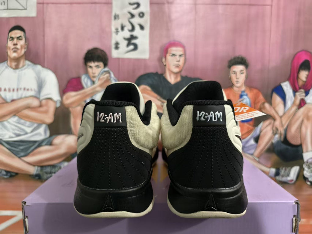 Jordan Basketball Sneakers Beige Black and Pink