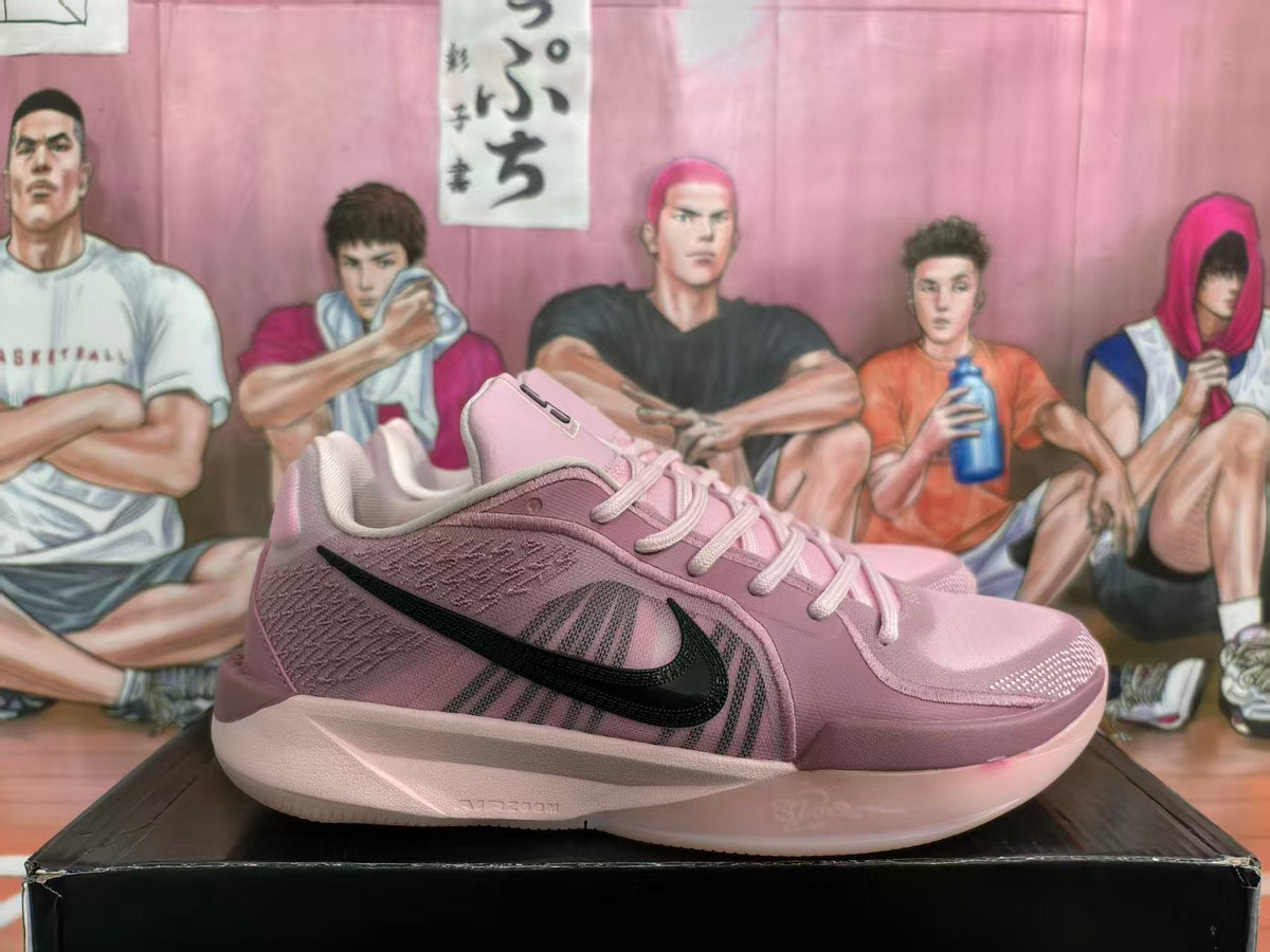 Nike Basketball Shoes in Pink and Black
