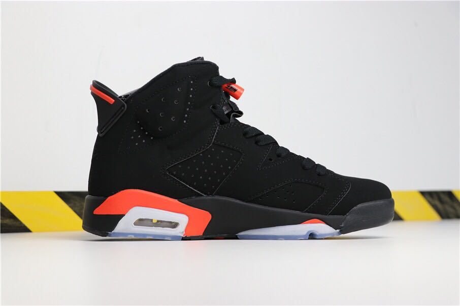 Jordan Air Jordan 6 Infrared Black Sneakers