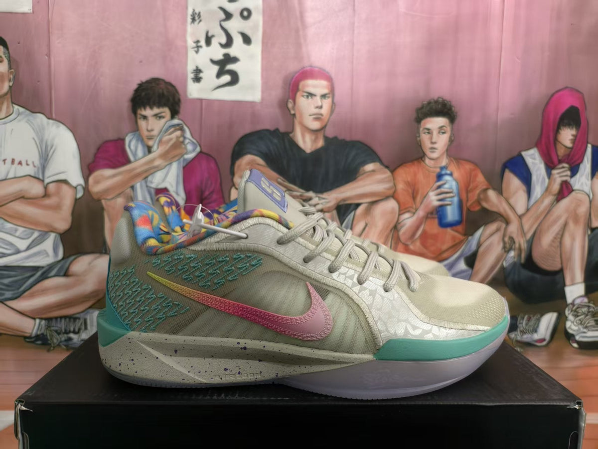 Nike Mint Green Basketball Sneakers