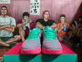 Nike Pink Green Basketball Sneakers EU 36–46