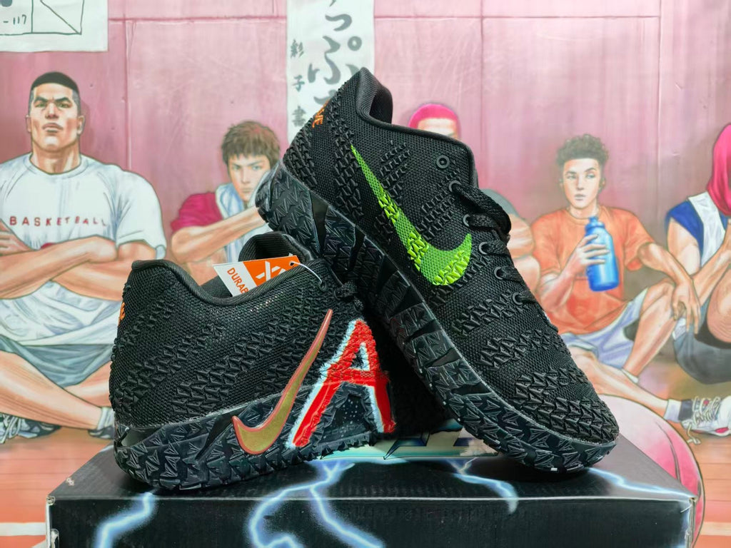 Nike Zoom Freak 4 Basketball Shoes Black Red