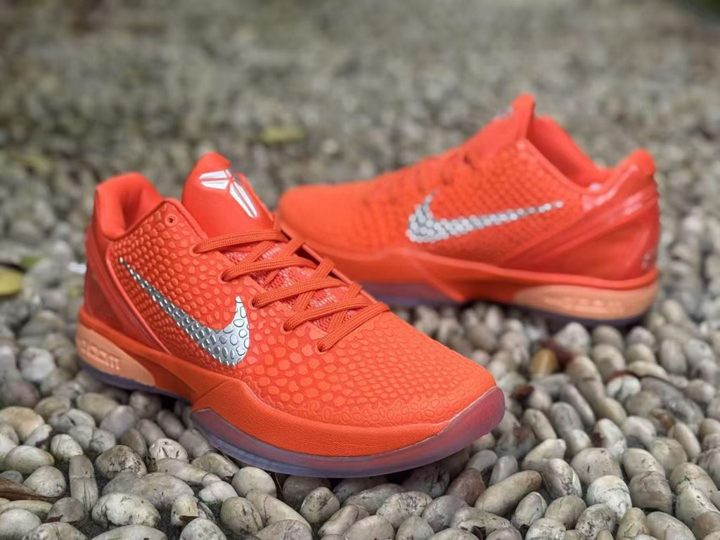 Nike Kobe 6 Basketball Sneakers Violent Orange