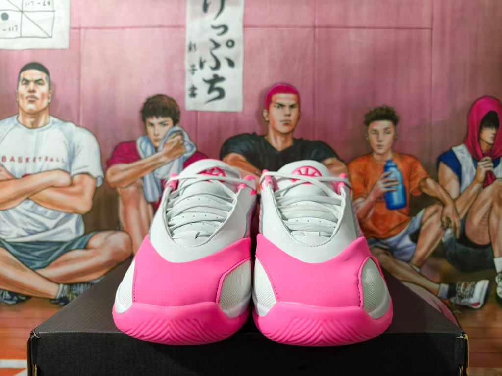 Jordan Luka 54 Basketball Sneakers White Pink