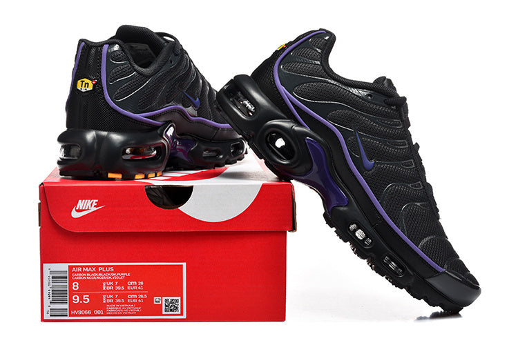 Nike Air Max Plus Black and Purple Sneakers HV8066-001