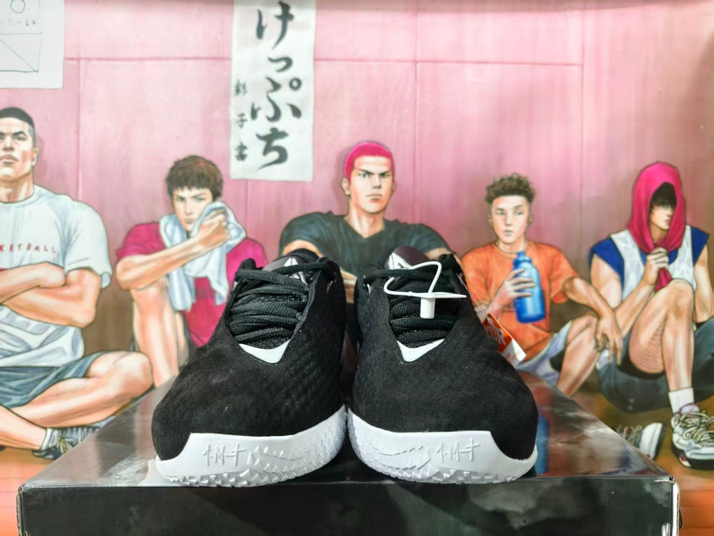 Nike Black Basketball Sneakers with White Swoosh