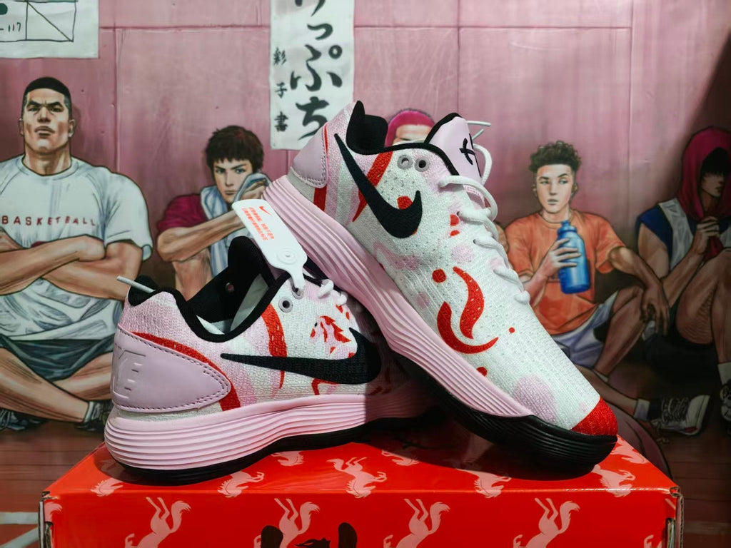 Nike Basketball Sneakers Pink White