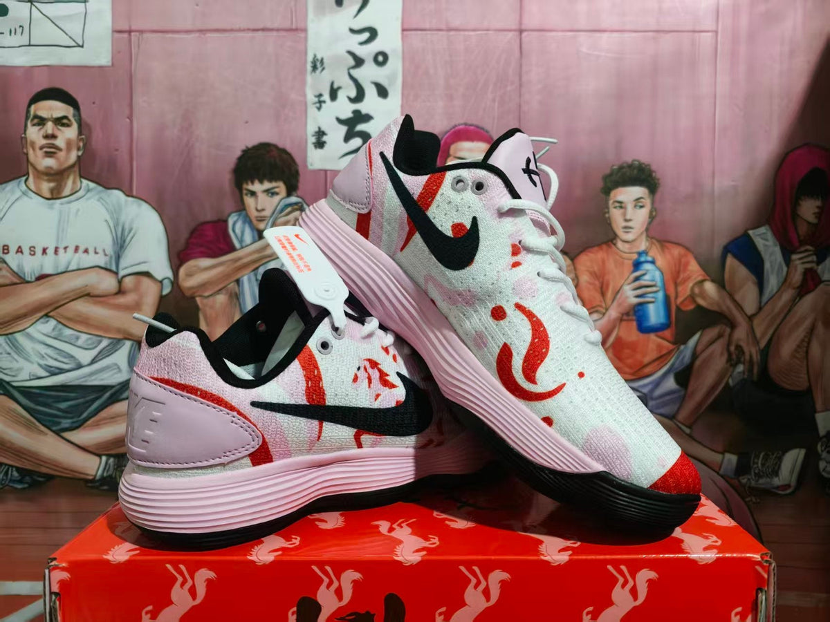 Nike Basketball Sneakers Pink White