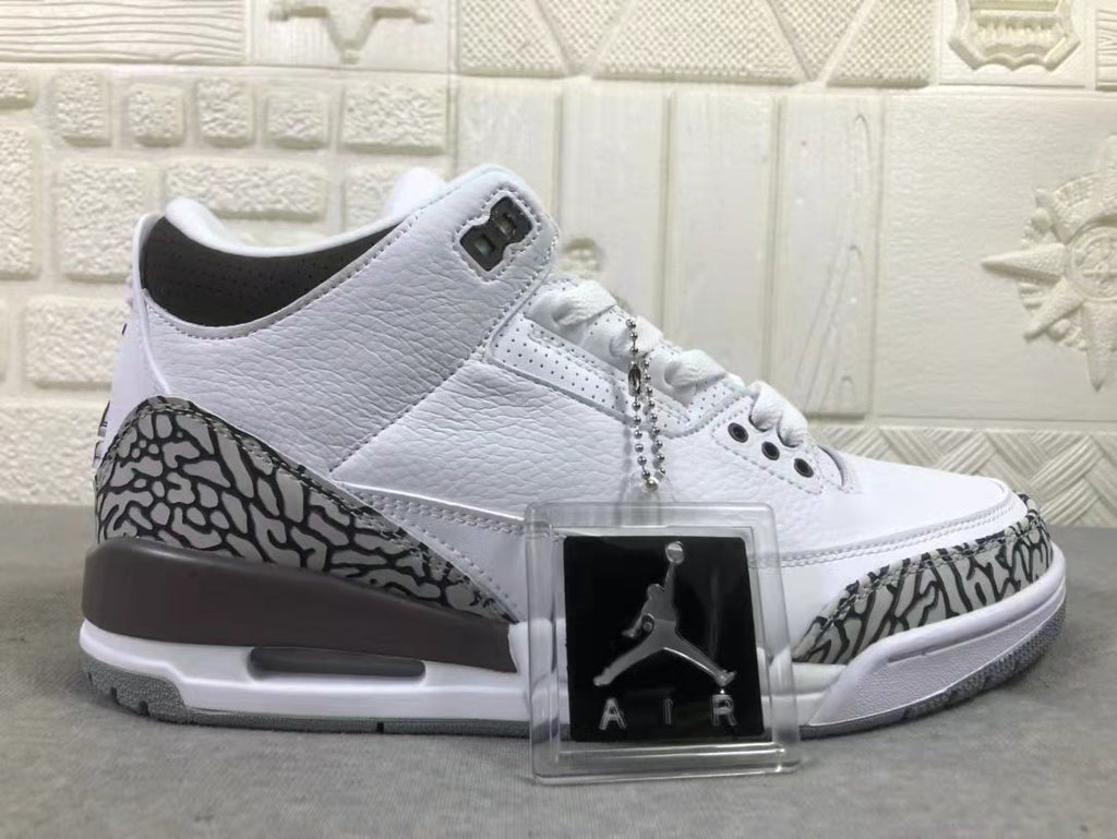 Jordan Air Jordan 3 Women's Sneakers White/Brown DH3434-110