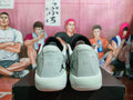 Jordan Basketball Sneakers Black Gray White with Orange Accents
