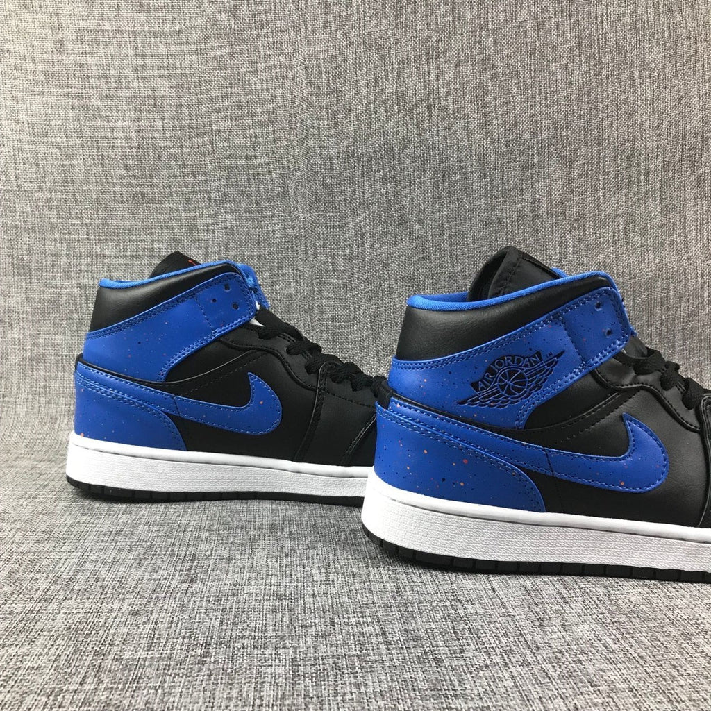 Jordan Air Jordan 1 Mid Black Game Royal Sneakers