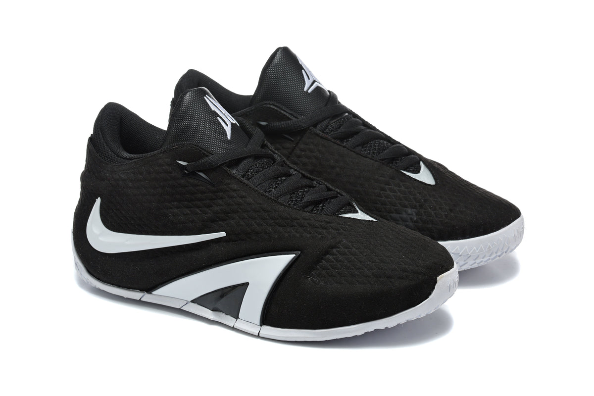 Nike Ja 4 Black and White Low-Top Basketball Shoes