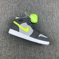 Jordan Air 1 Mid Grey Volt Sneakers 554724-072